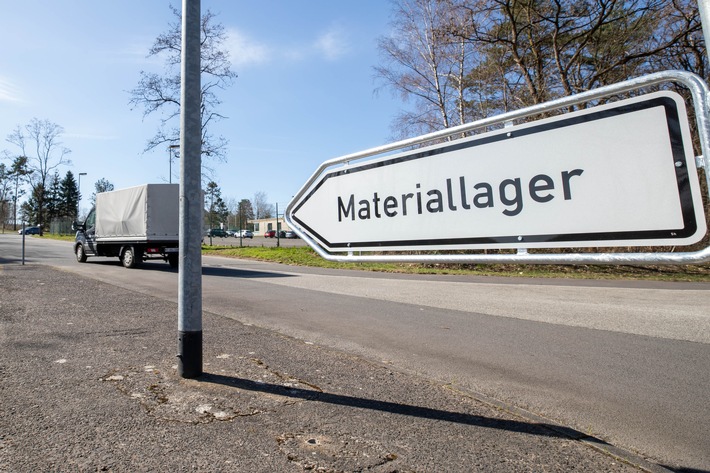 Mehr Infrastruktur in der Logistik zur Stärkung der Einsatzbereitschaft der Streitkräfte / Das Materiallager Eudenbach und das Munitionslager Lorup nehmen am 01.04.21 ihren Versorgungsbetrieb auf.