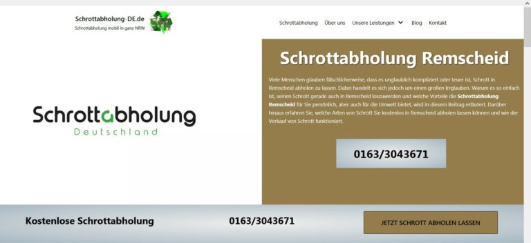 Die Schrottankauf in Ehrenfeld macht es Ihnen leicht, Ihren Schrott loszuwerden und auf diese Weise gleichzeitig Umweltschutz zu betreiben